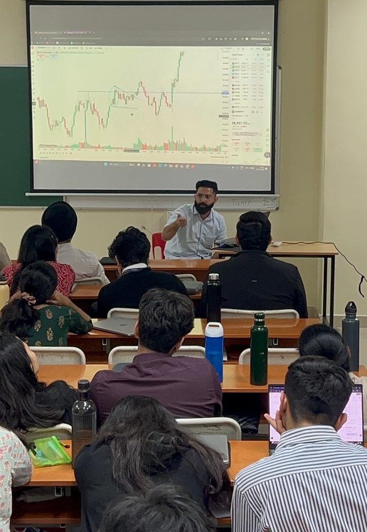 Christ University Bangalore – Guest Lecturer – Technical Analysis (4)